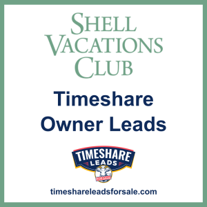 Shell Timeshare Leads For Sale. Shell Vacation Club Leads.